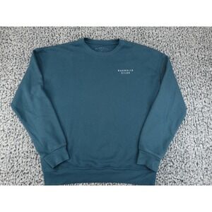 Magnolia Silos Crewneck Sweatshirt Mens Medium Blue Magnolia Market Waco Texas